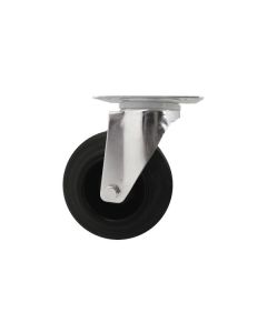 Rueda giratoria ø 12,5 cm con pletina