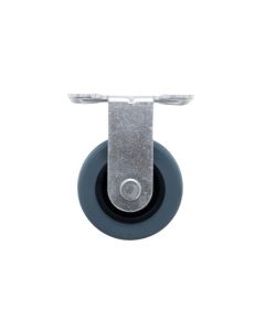 Rueda fija ø 4,9 cm con pletina