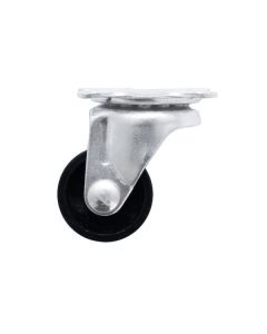 Rueda giratoria ø 2,5 cm con pletina