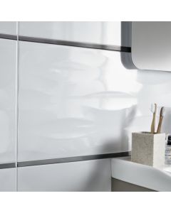Revestimiento cerámico Perouso Decor blanco 30x60cm