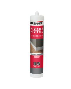 Sellador acrílico blanco 280 ml brenner