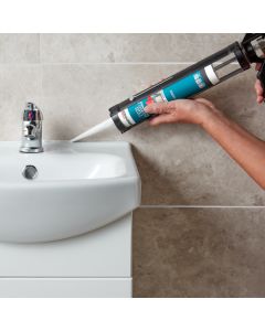 Sellador para cocinas/baños transparente 280 ml brenner