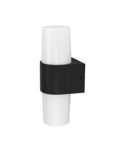 Aplique Exterior LED 2 Caras Negro Osmunda