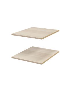Pack estante Homny 50x58 cm efecto roble 2 uds