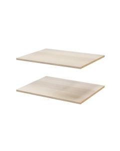 Pack estante Homny 75x58 cm efecto roble 2 uds