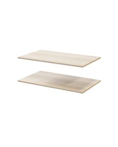 Pack estante Homny 100x58 cm efecto roble 2 uds