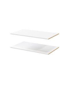 Pack estante Homny 100x58 cm blanco 2 uds