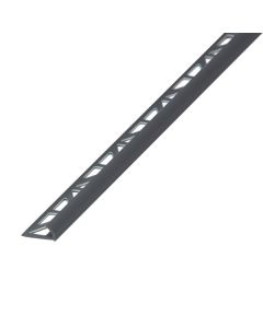 Inglete curvo PVC antracita 9 mm Brenner