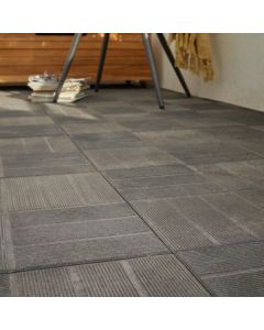 Loseta de composite Neilio 40 x 40 cm gris Blooma