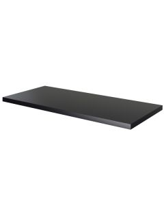 Encimera de baño Elvia negro 100x45,5 cm