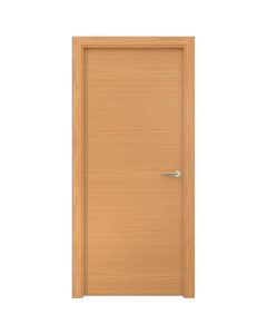 Puerta de Interior Carina roble izquierda 72,5 cm
