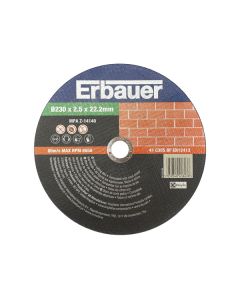 Disco corte piedra 230x2,5 mm Erbauer