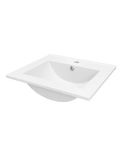 Lavabo blanco Aruna 50x45cm