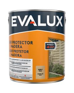 Lasur agua mate roble 2,5 L Evalux