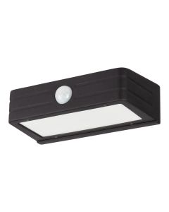 Aplique solar con sensor 150lm 5000k ip44