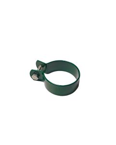 Collar de fijación para poste 48mm color verde pack de 2