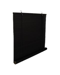 Estor enrollable Akapa Blind bambú negro 120x180cm
