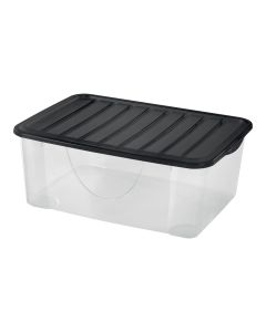 Caja de plástico con tapa 9 l 36 x 23,4 x 14,5 cm