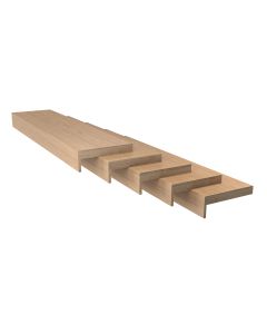 Pack molduras extensibles Garban roble miel 7x1cm
