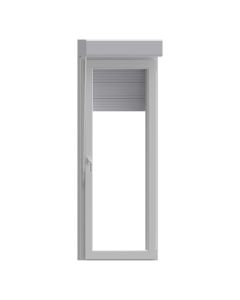 Balconera PVC practicable persiana derecha 217x90 cm Geom