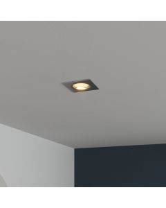 Bisel para foco downlight empotrable  redondo cromo cepillado Cooke & Lewis