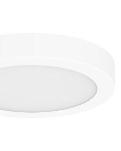 Plafón led redondo metálico blanco AiUS 21,5cm Cooke & Lewis
