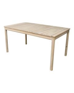 Mesa de jard&iacute;n comedor 150x90cm de madera de Acacia Riveo GoodHome