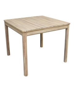 Mesa de jard&iacute;n comedor 90x90cm de madera de Acacia Riveo GoodHome