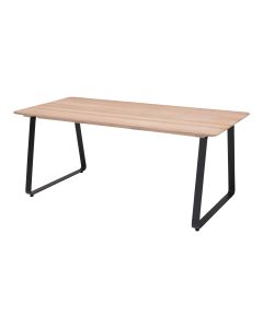 Mesa de jard&iacute;n comedor 180x87cm de madera Hania GoodHome