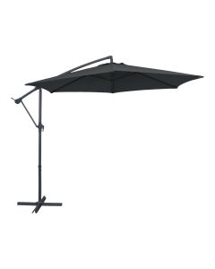 Parasol excéntrico Kigali 3m gris