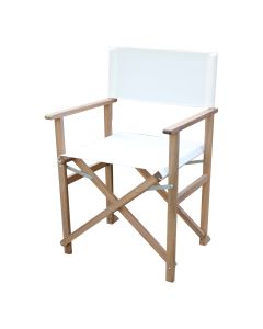 Silla de jardín plegable de madera de Acacia Santa Maria