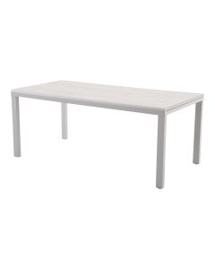 Mesa de jardín extensible 75x90x180/240cm de aluminio Mallia GoodHome