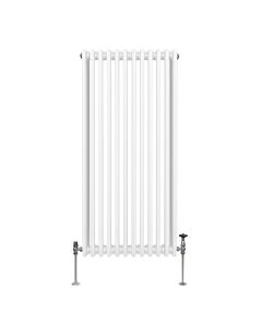 Radiador tradicional vertical de 3 columnas – 1500 x 562mm - blanco