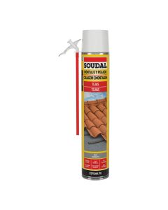 Espuma de poliuretano especial tejas soudal 750 ml