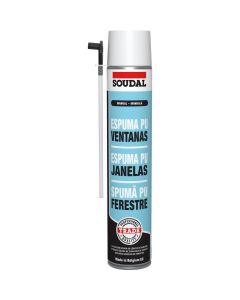 Espuma PU puertas y ventanas 750 ml Soudal