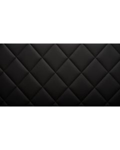 Cabecero de polipiel monaco 160x123cm  cama de 150cm color negro