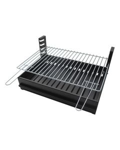 Parrilla con brasero 52 x 35 cm