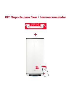 Termoacumulador inteligente, Ariston, velis pro Wi-Fi 80l + instafix