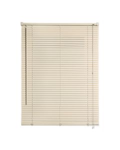Storesdeco|persianas venecianas de vinilo con cordón beige 75x160