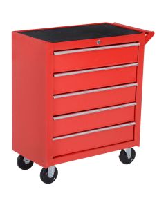 Caja taller 69x33x75cm acero color rojo durhand