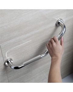 Kibath asa seguridad en z antideslizante de 43 cm cromo de acero inox.