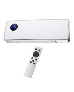Calefactor split cerámico eléctrico de pared otelya luxe sannover 2000 w bl