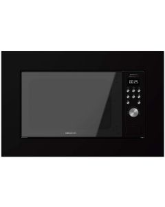 Cecotec microondas encastrable digital grandheat 2000 built-in black. 700w
