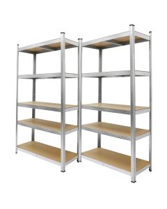 2x estantería de taller 180x90x40 cm ecd germany