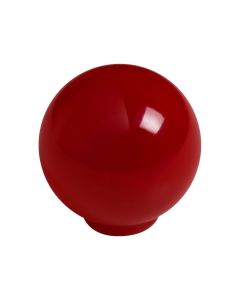Tirador bola abs 29mm rojo brillo lote de 50