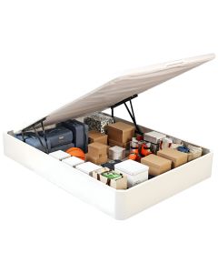 Canapé 120x190cm blanco 32cm frontal montaje y retirada incluida