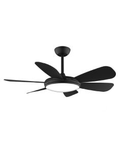 Cecotec ventilador de techo con luz energysilence aero 5200 black pro 36 w