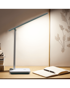 Aigostar lámpara escritorio LED, flexo plegable ajustable, 3 modos, usb-c