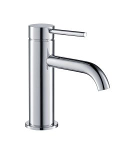 Kibath grifo lavabo monomando zuñi acabado cromo brillo fabricado en latón