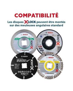 Disco de diamante x-lock estándar cerámico Bosch 125 mm - 2608615138
